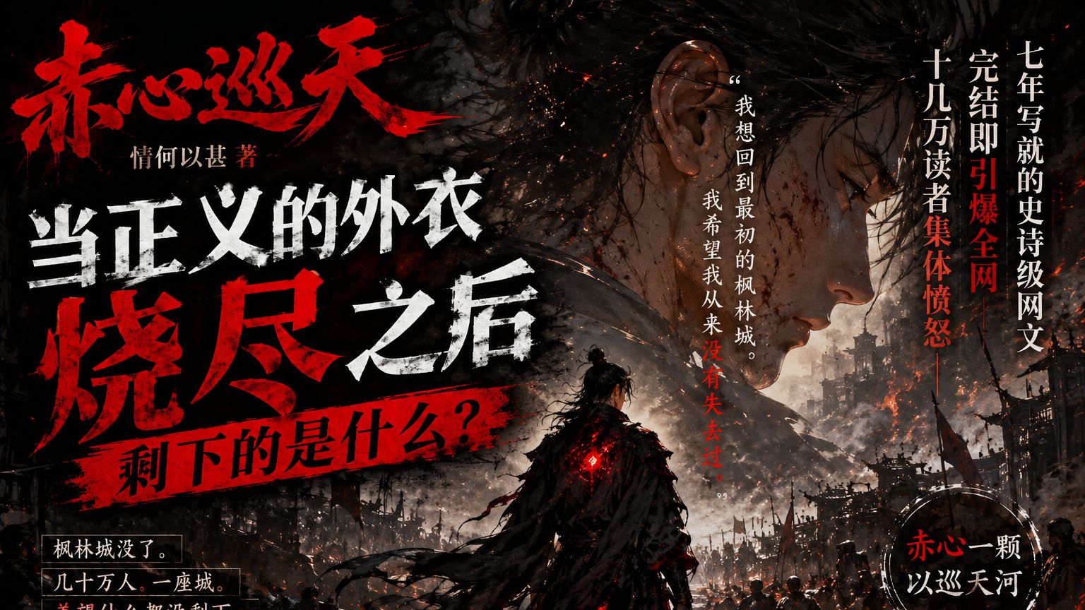 赤心巡天——当正义的外衣烧尽之后，剩下的是什么？