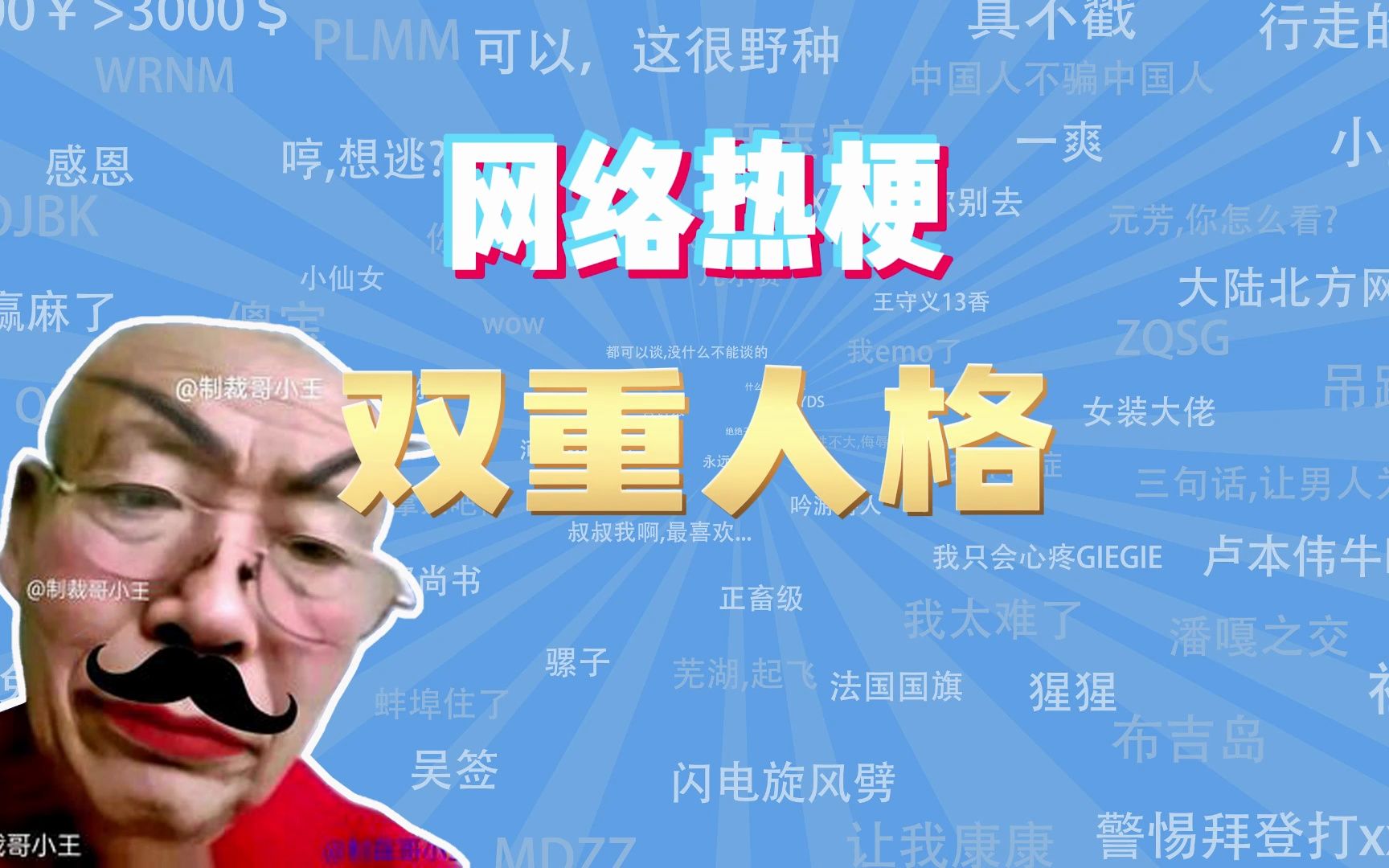 【网梗课代表】双重人格是什么梗？