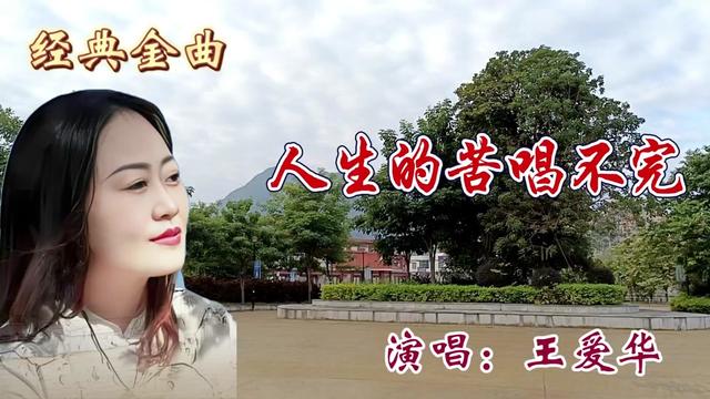 王爱华演唱《人生的苦唱不完》忧伤的旋律，感人落泪 行走在这苍茫的世间，一半寂莫一半孤单，经历过多少苦辣酸甜，经历过多少风雨历练。