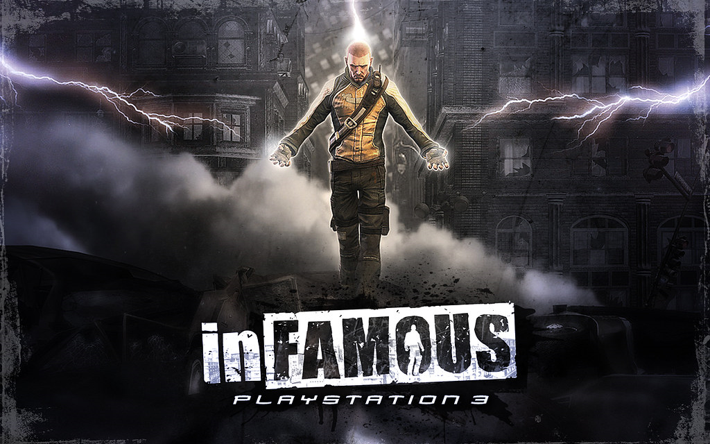 PS3 - 恶名昭彰1+2+血腥盛宴（英雄线剧情流程）完结