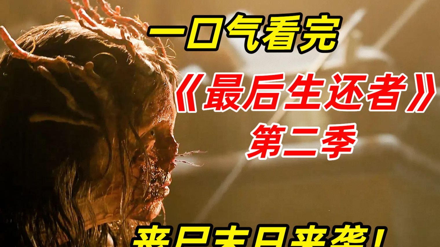 【阿奇】一口气看完《最后生还者》第二季：丧尸末日降临，大量感染者围攻人类幸存者