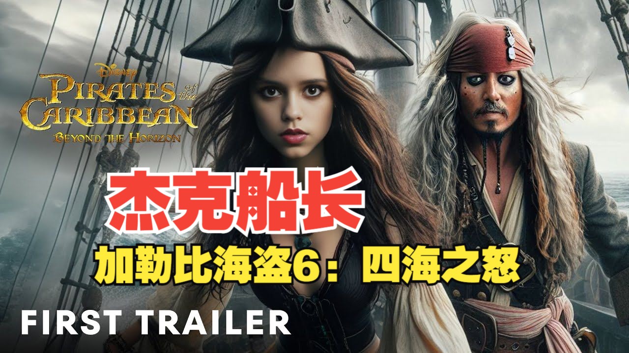 《 加勒比海盗6：四海之怒》 加勒比海盗6：四海之怒 最新概念预告片~~