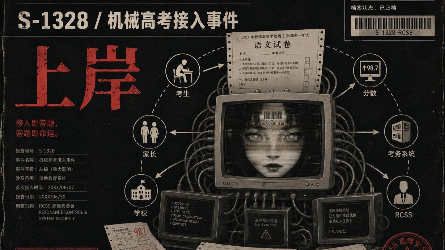 【史蒂芬市异常事件】S-1328“机械高考接入事件”解明报告