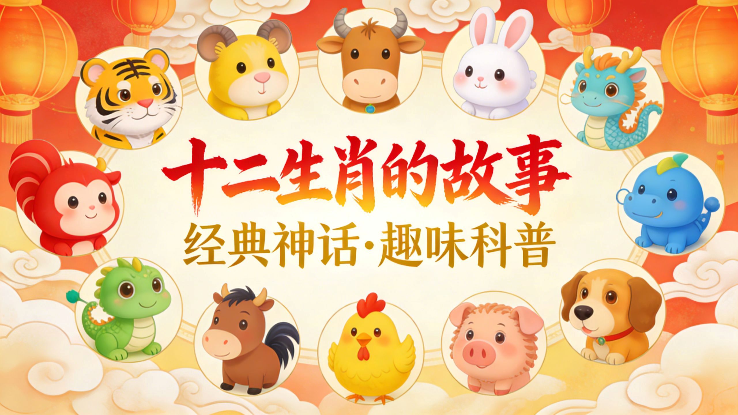 【十二生肖的故事】带孩子走进中国传统文化与民俗