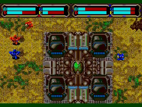 【MD游戏回顾318】离子战机 通关视频 Herzog Zwei - Complete Playthrough