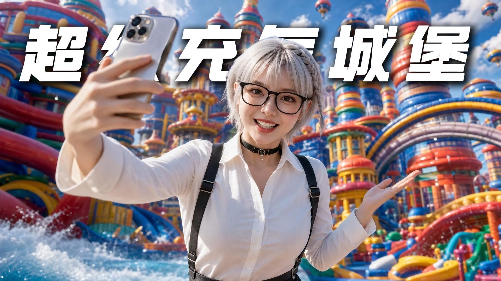 10000人闯关！挑战史上最大的充气城堡主题乐园2！