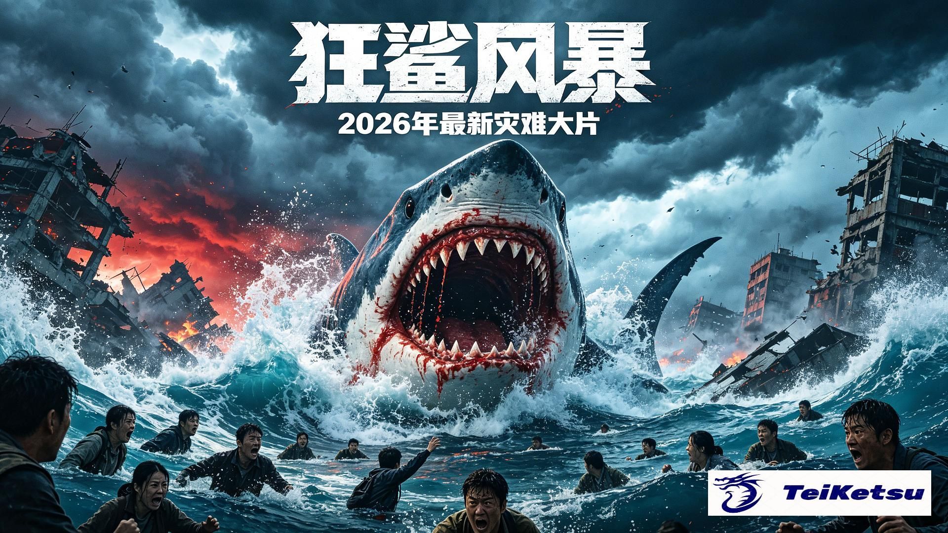 2026最新灾难大片《狂鲨风暴》正片已更新
