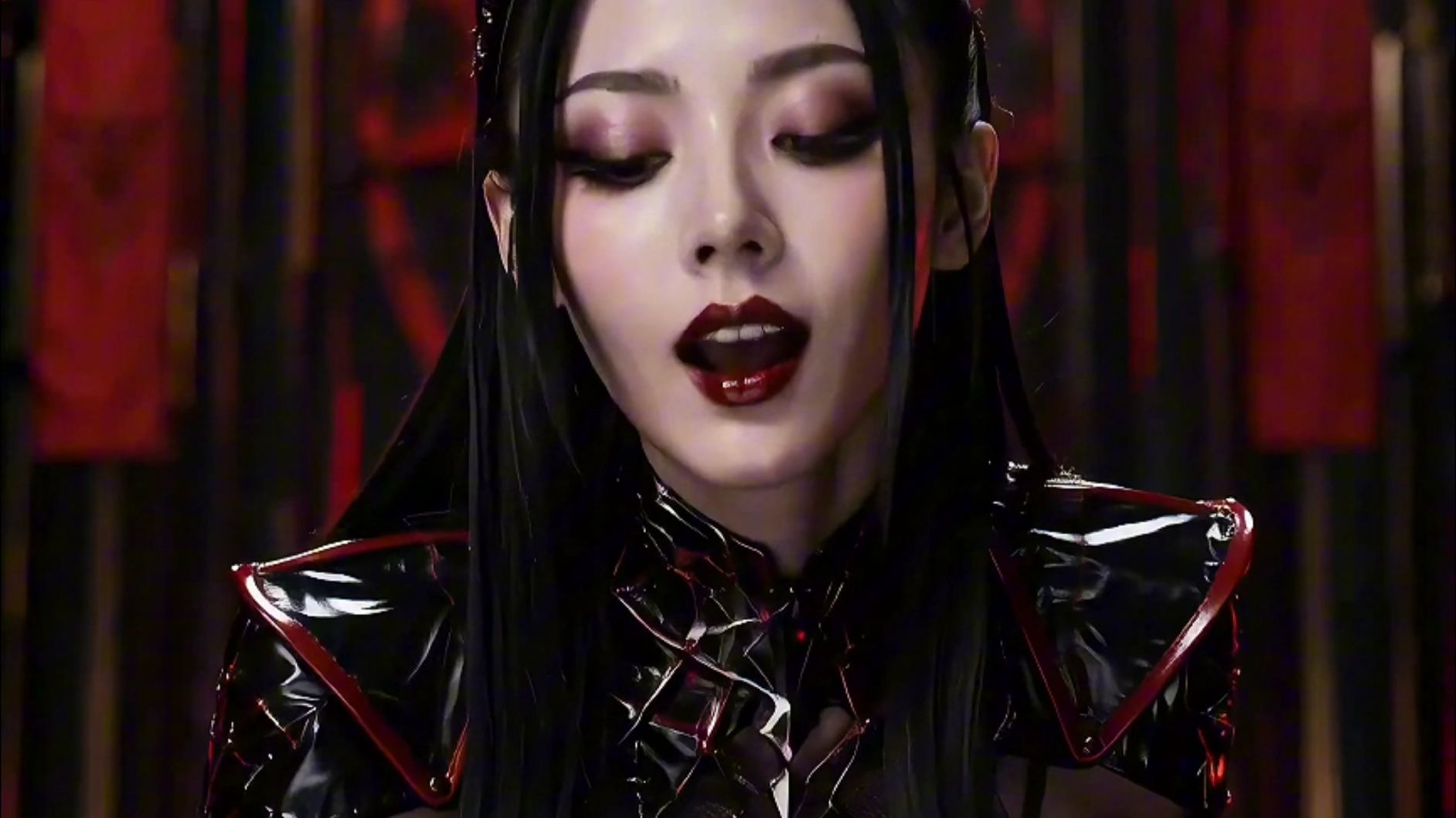 漆皮长靴女反派BOSS被杀