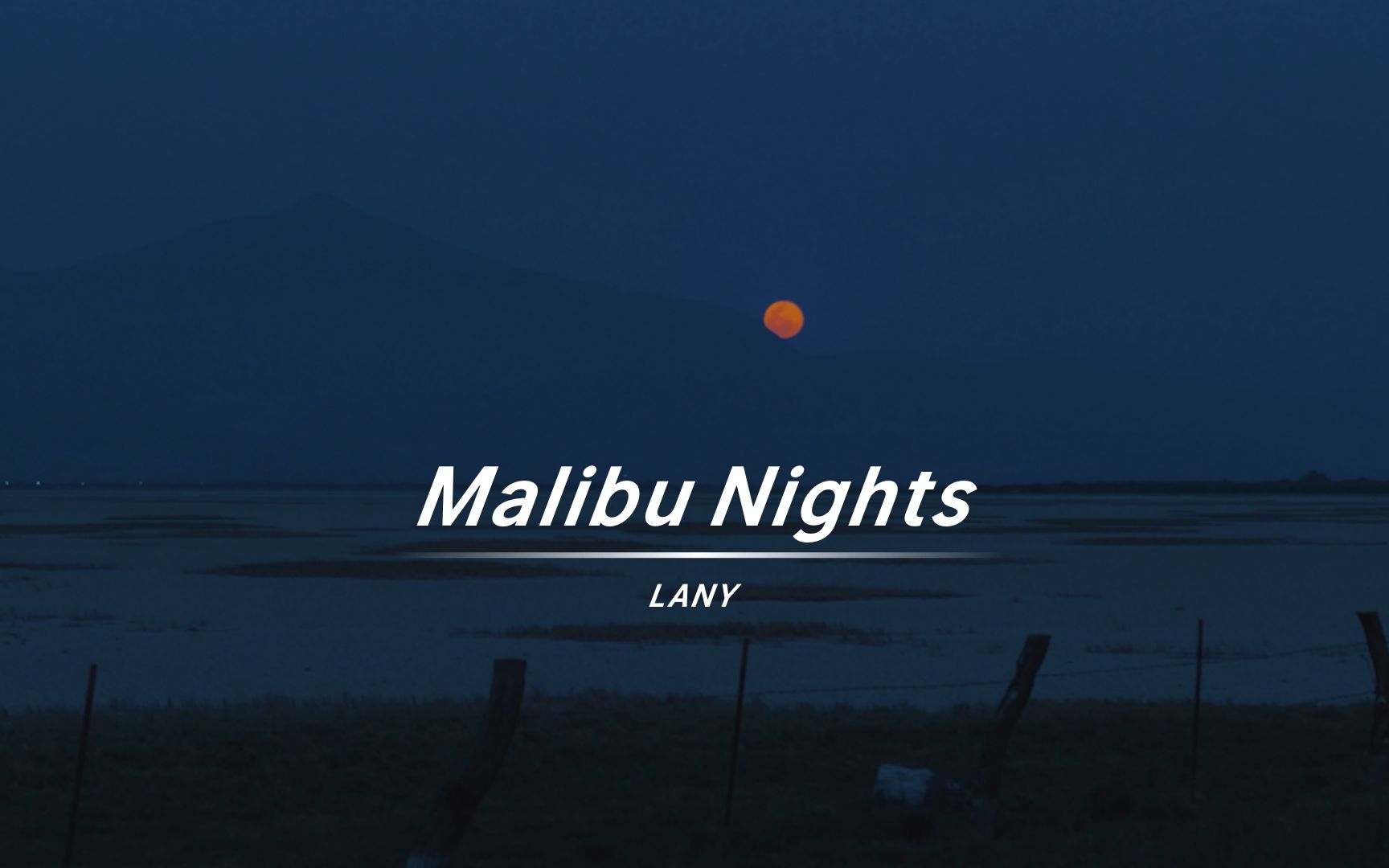 这首歌真的，感情迸发，瞬间被拉回过去《Malibu Nights》
