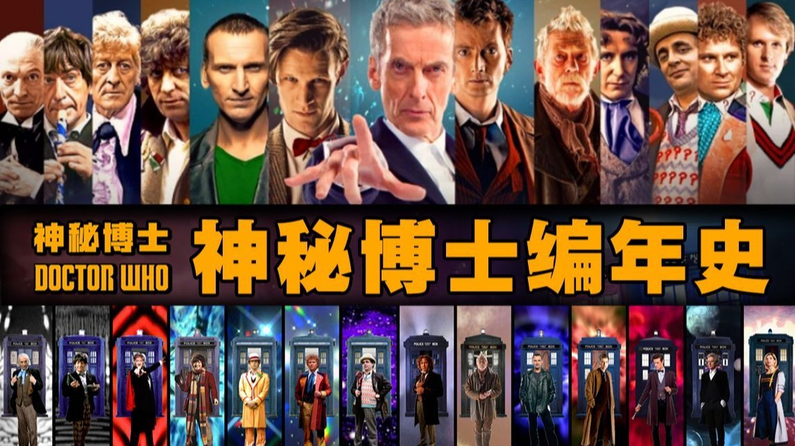 一口气28个小时看完高分英剧《神秘博士》1-14季全系列