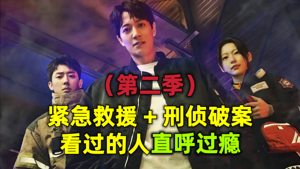 一口气看完：《消防厅旁警察厅S2》，刑警和消防员二度联手，再次侦破奇难案件，看了根本停不下来。