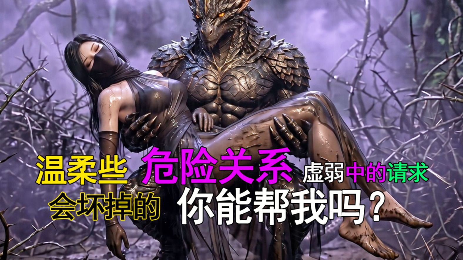 【AI漫剧】【无尽巢穴：永夜轮回的冒险家】补充剧情1：顾怜星和蜥蜴人（龙族分支）的双向赴约（预告）