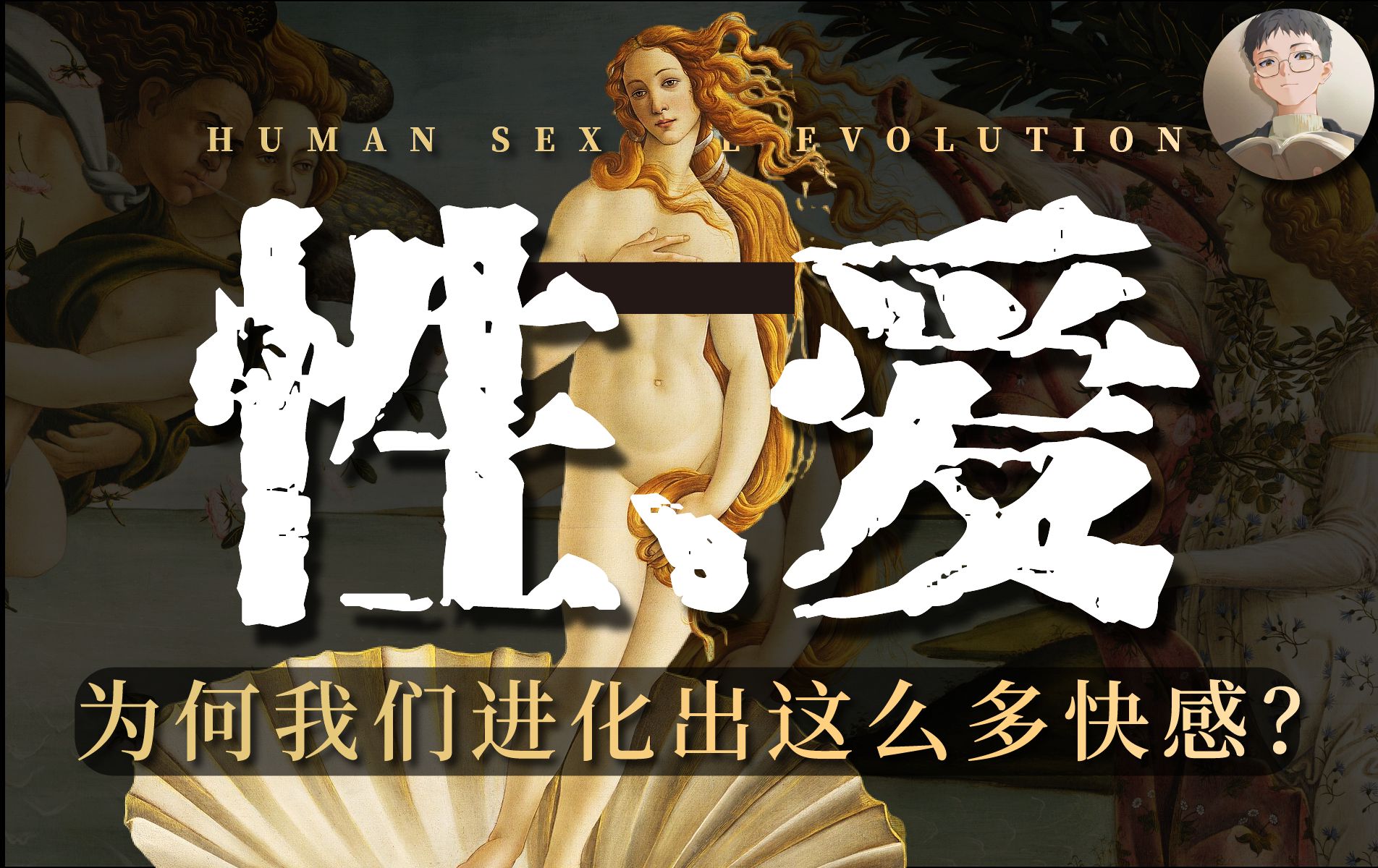 人类的性演化，为何我们进化出这么多快感？【进化论】