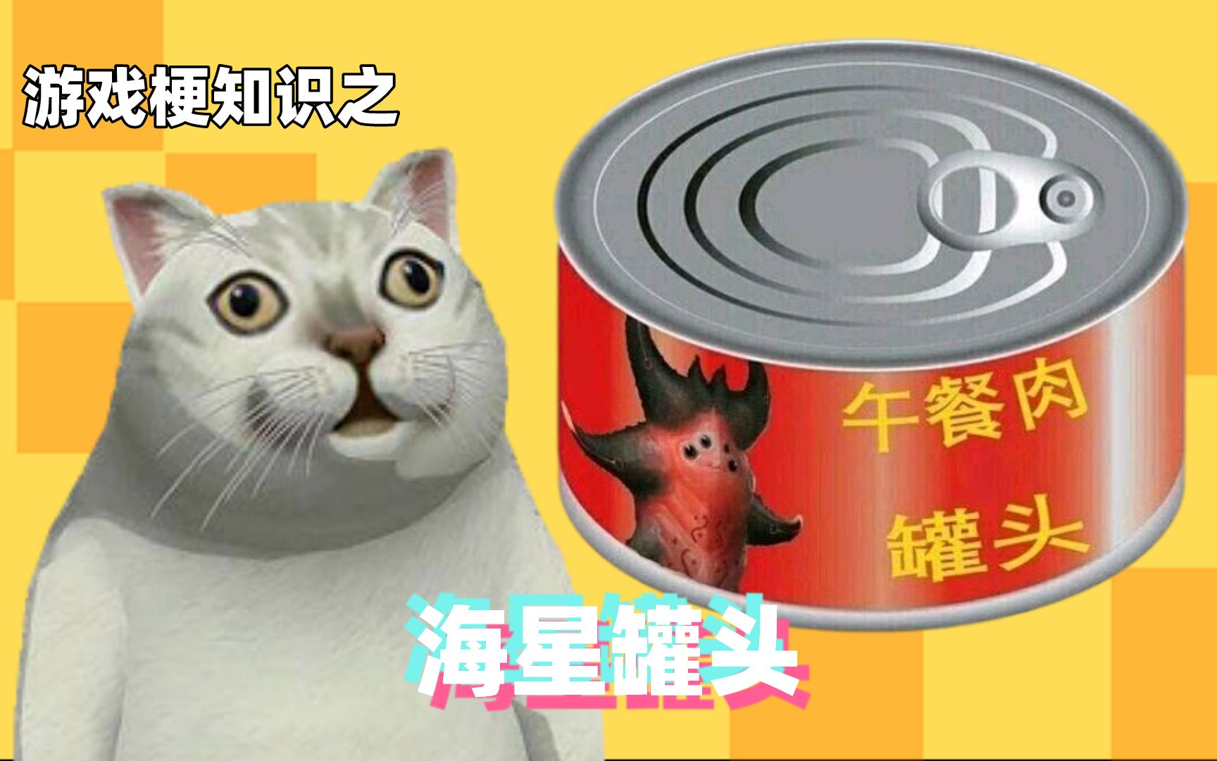 游戏梗知识：海星罐头