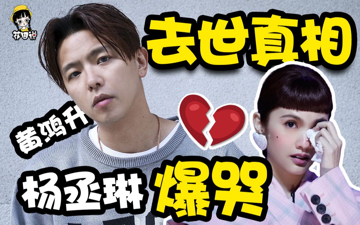 黄鸿升：第二个高以翔？小鬼死因真相大白，杨丞琳崩溃大哭