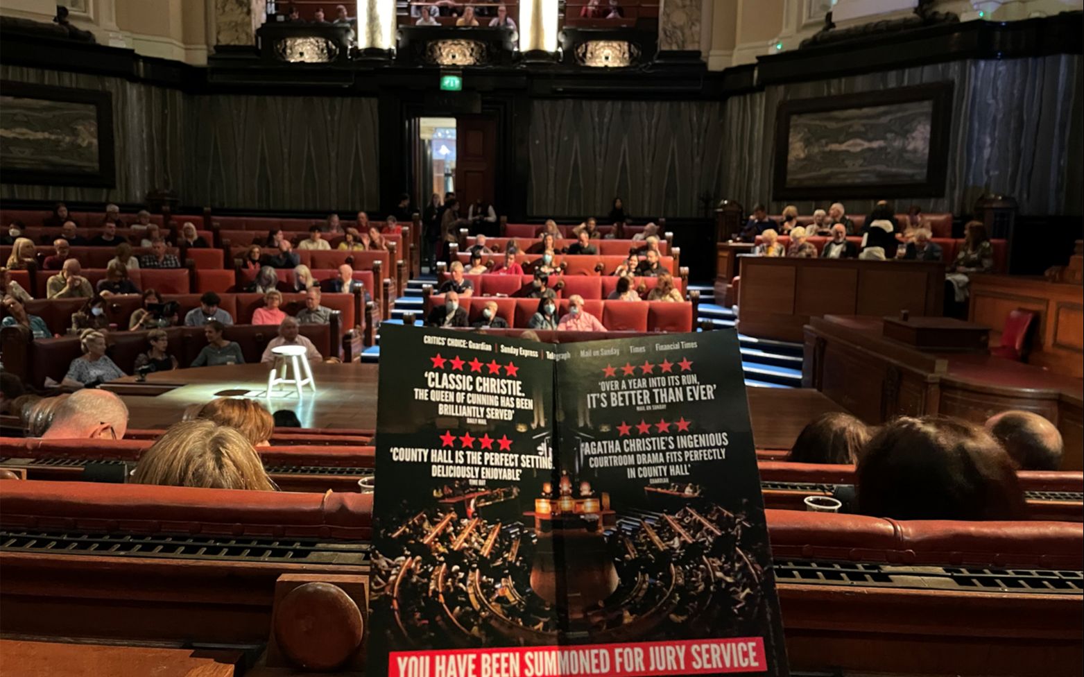 【伦敦剧场】话剧Witness for the Prosecution 控方证人