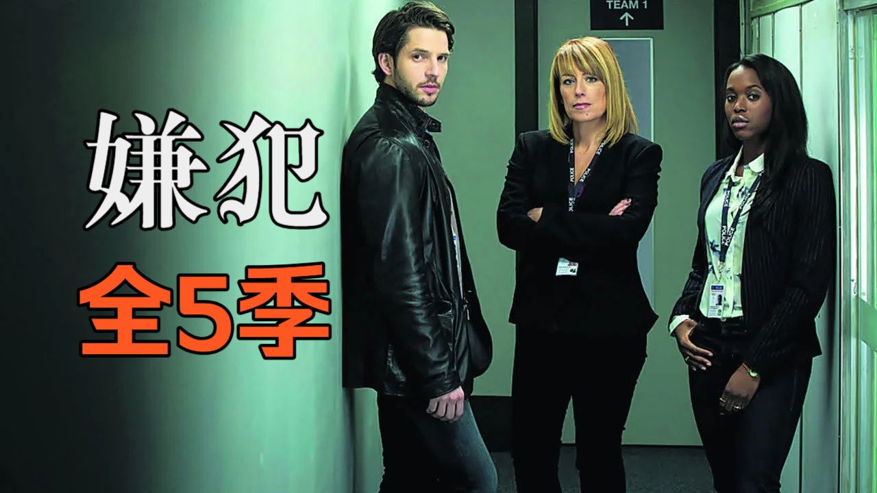 探案英剧《嫌犯 1-5季全》高分，非常好看