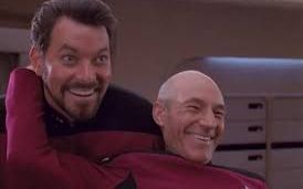 【星际迷航】星际迷航：下一代 搞笑花絮 Star Trek TNG Gag Reel