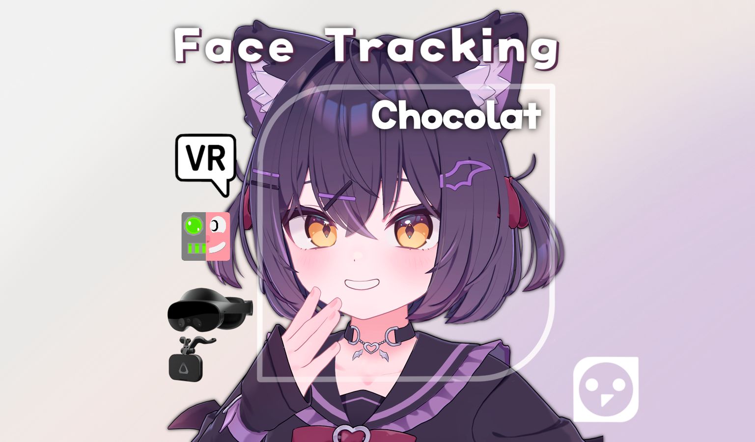 【VRChat】Chocolat 面捕演示