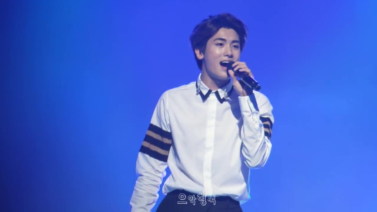 朴炯植 151012粉丝见面会 演唱英文歌《 A Thousand miles 》#6