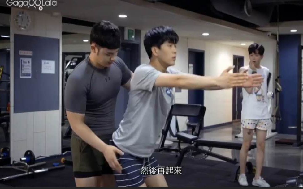 【健身房】帅哥健身遭遇教练的那些骚操作