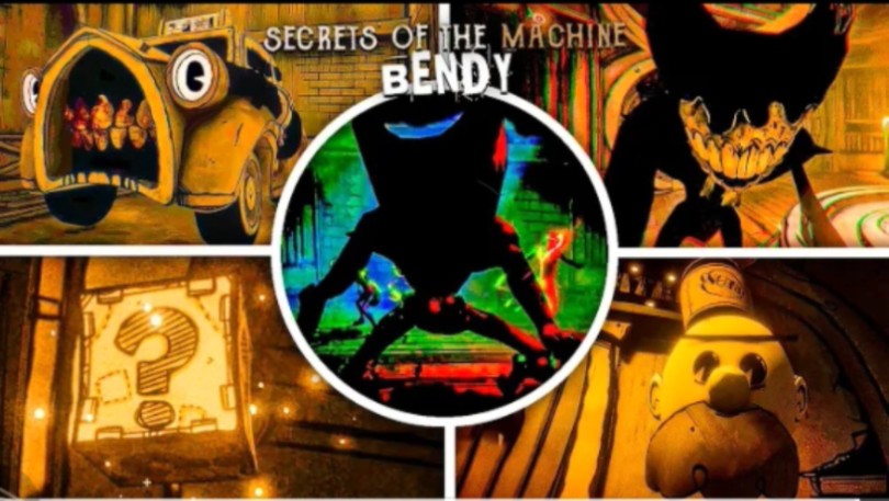 班迪的机器秘密-所有结局+彩蛋(完整演练和明亮模式)Bendy Secret of the Machine - All Endings