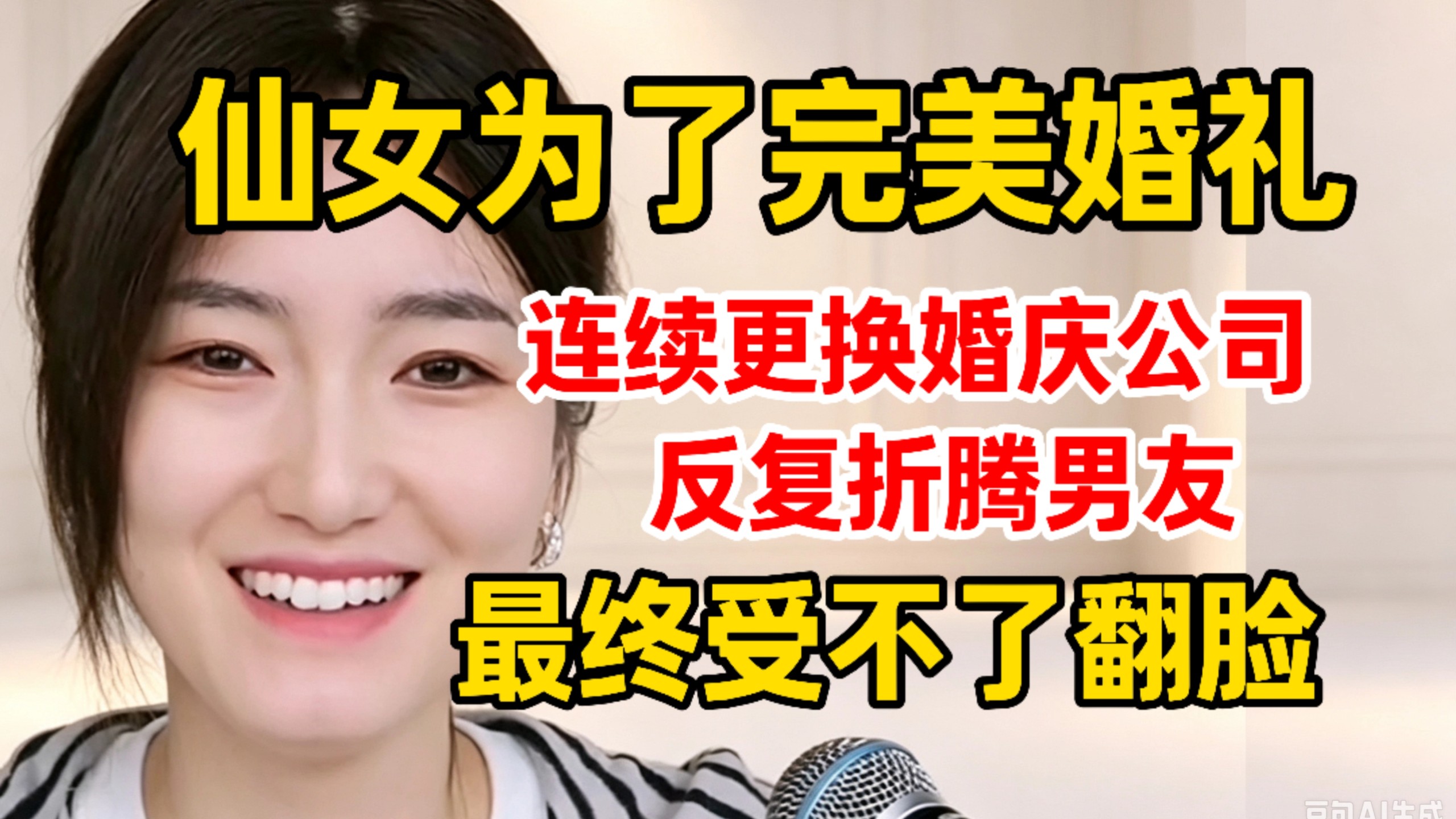 女子为了完美婚礼 反复折腾男友！男友最终受不了爆发翻脸！（嫌弃婚庆公司达不到自己要求的标准 多次推迟婚礼）