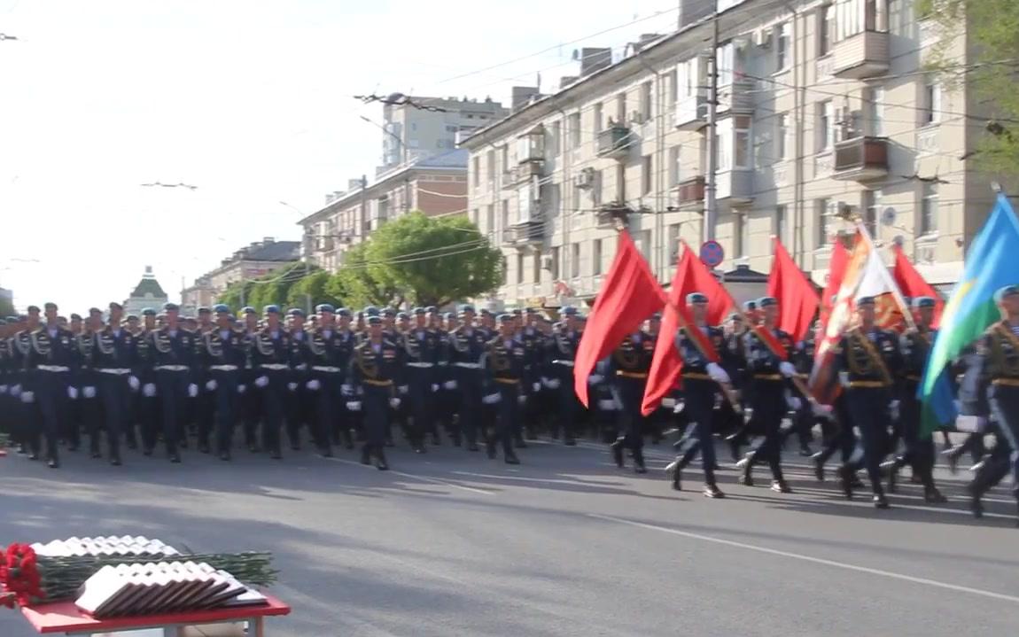 士兵叙事曲 Курсанты Рязанского десантного училища 'Шел солдат', 9 мая 2018
