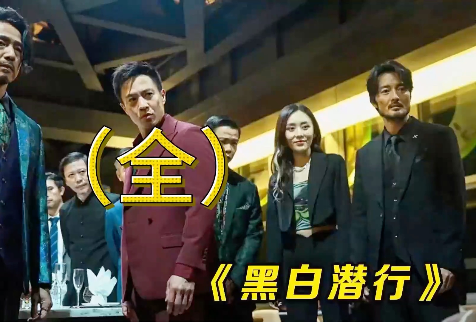 安志杰最新犯罪动作大片《黑白潜行》全片高能不断