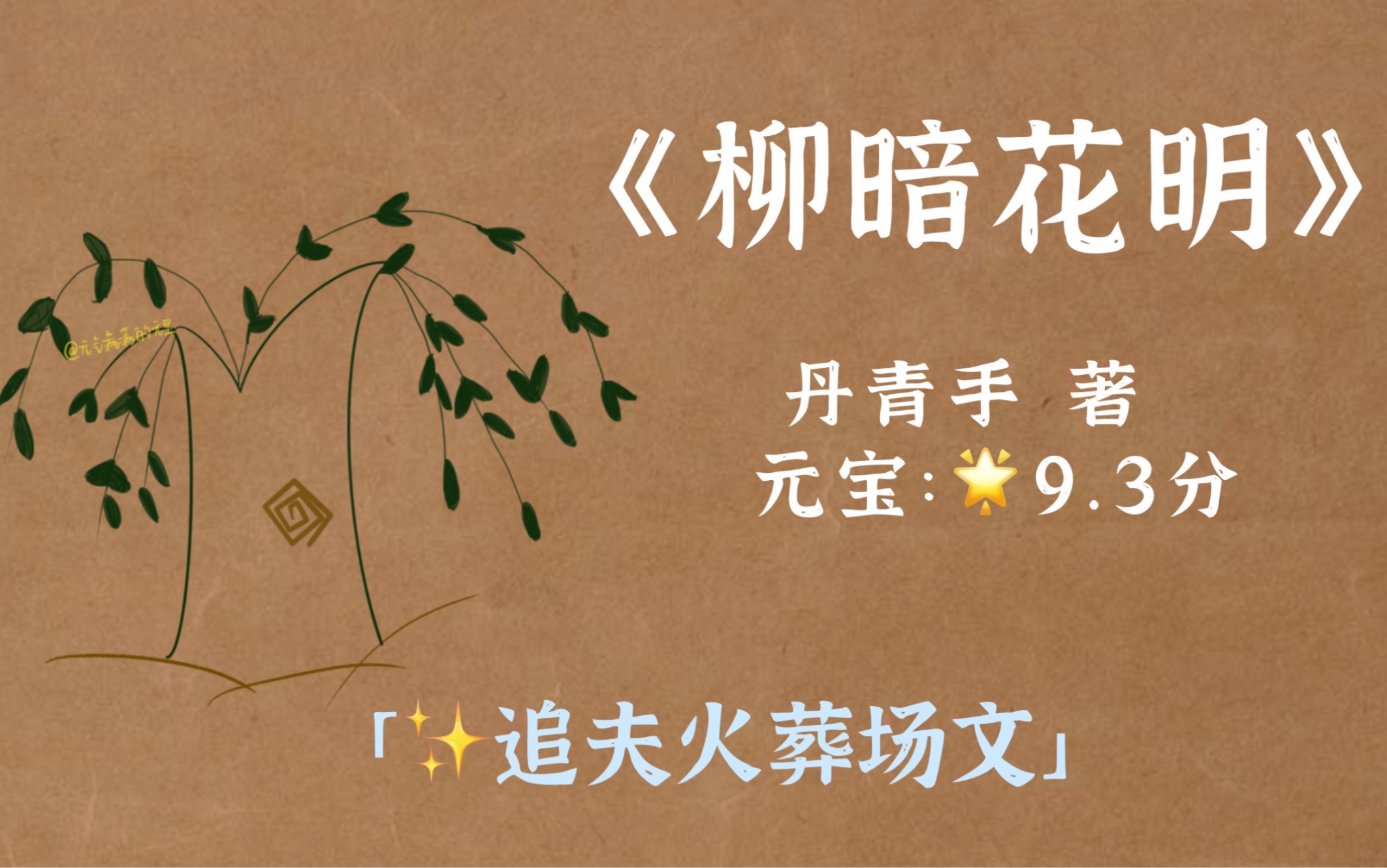 9.3分！《柳暗花明》穿书女主狂虐美强惨！