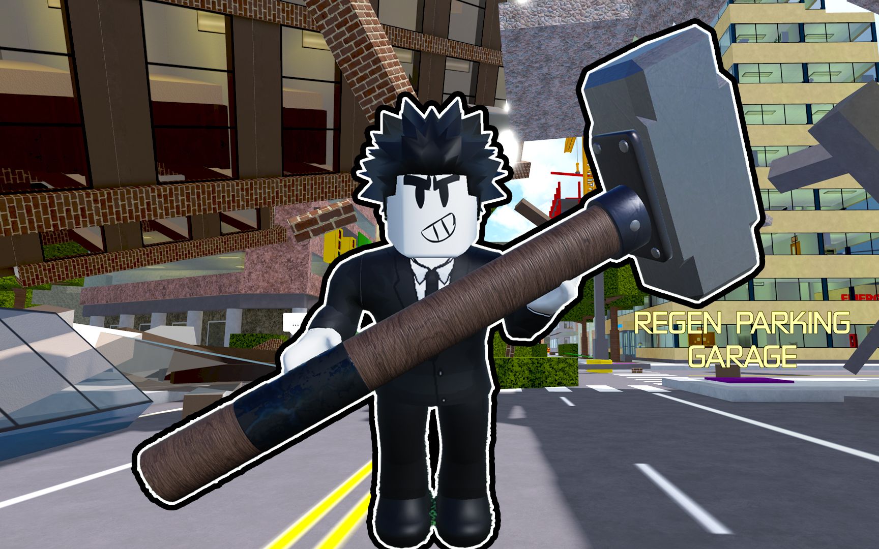 我摧毁了整个城市！ROBLOX