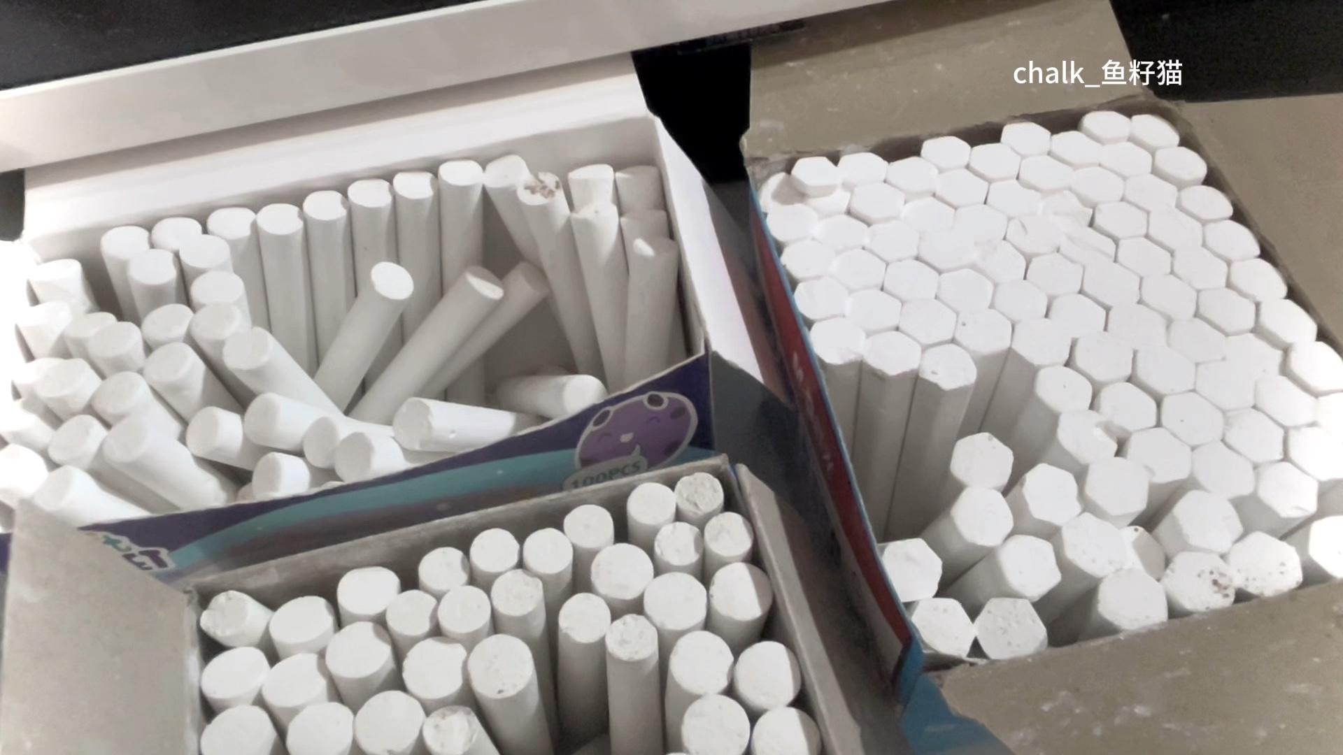 【chalk】详细说craft planet 晨光 红旗牌粉笔糖
