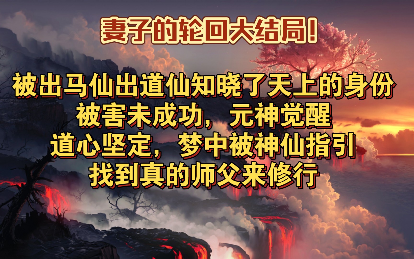 被出马仙出道仙迫害未成功，反而元神觉醒，找到了师父修行