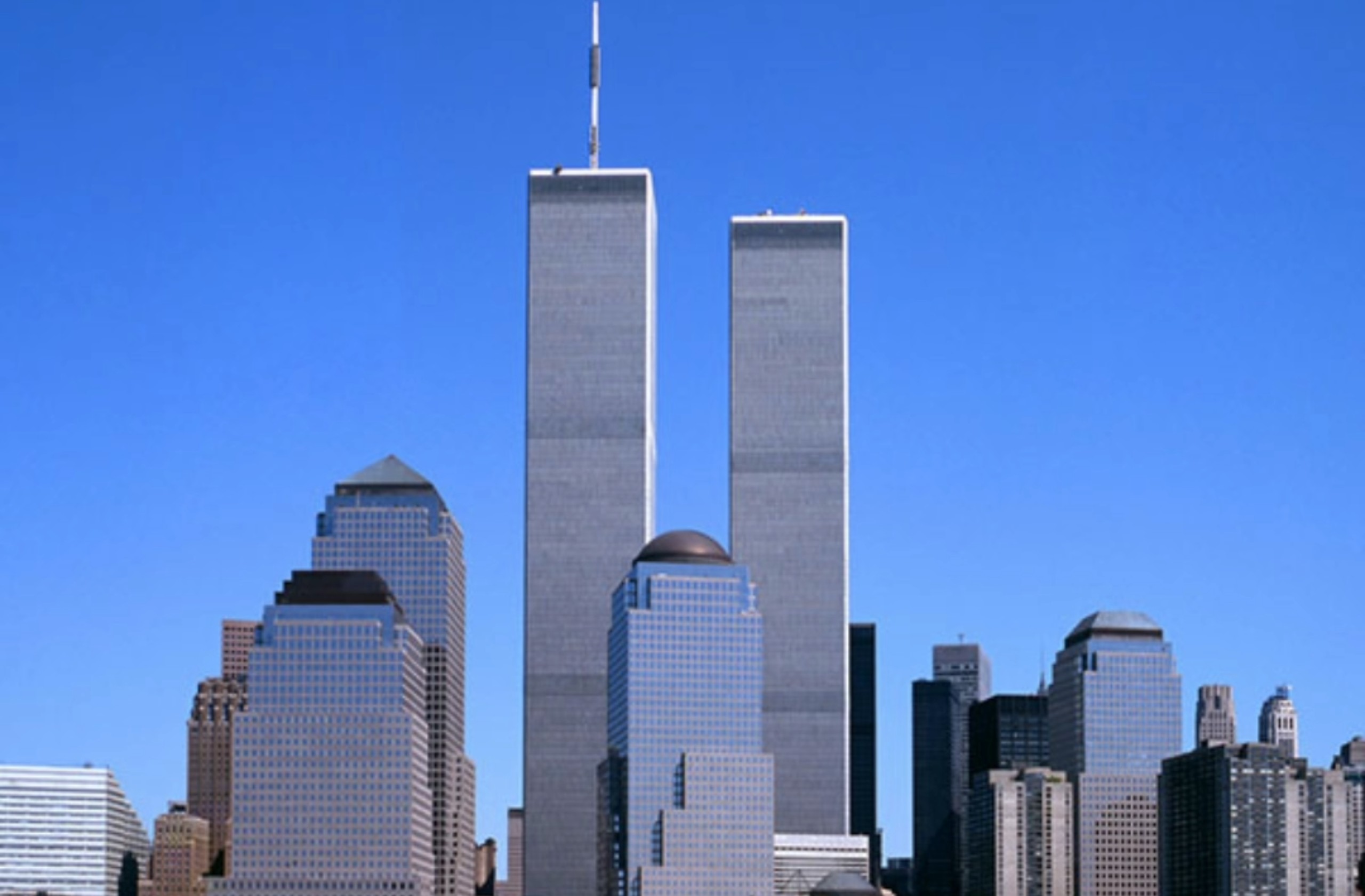 欢迎看望纽约世贸中心双子塔（Welcome to the Twin Towers of the World Trade Center in New York