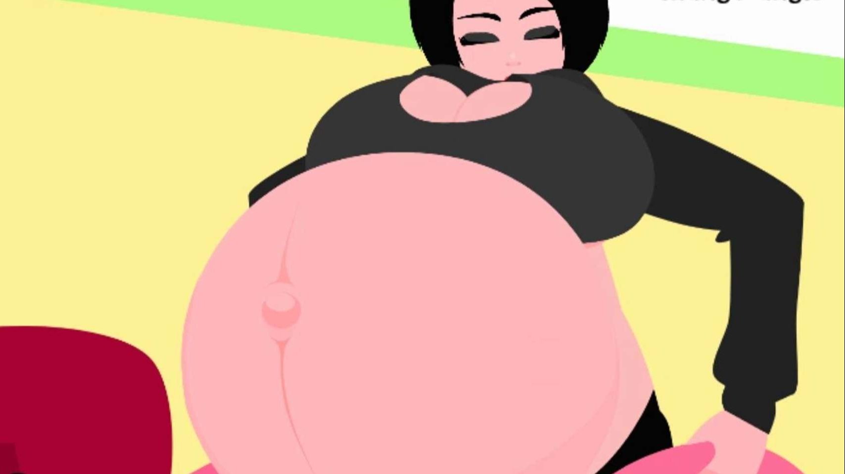 美女怀了四胞胎想要生产，却被女秘书钻进肚子里