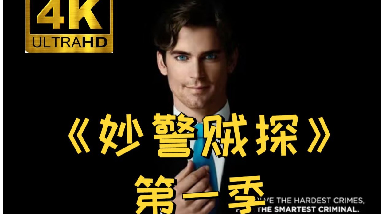 【4K珍藏版】《妙警贼探》White Collar Season 第一季 全14集 双语字幕