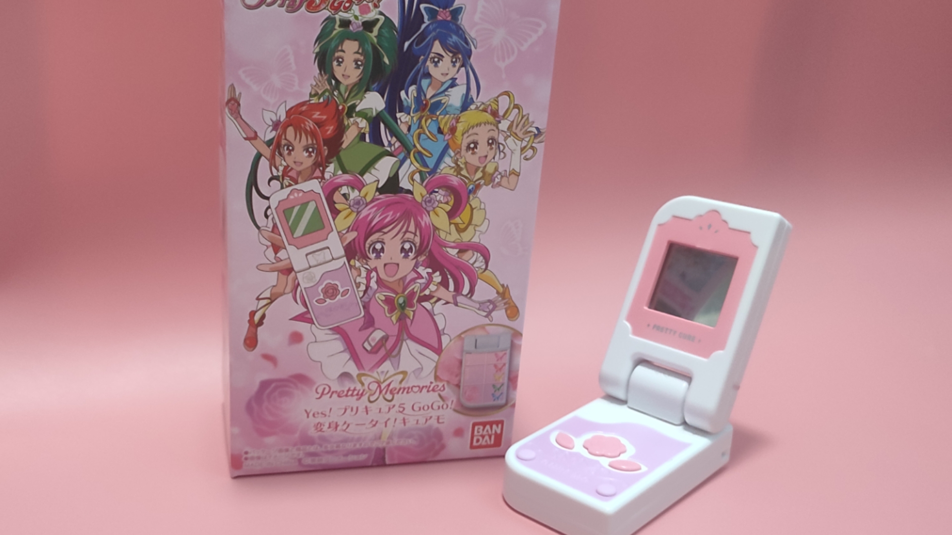 这都能削? 万代 pretty memories yes！光之美少女5GoGo 变身手机 cure mo 【梦伊人简单分享】