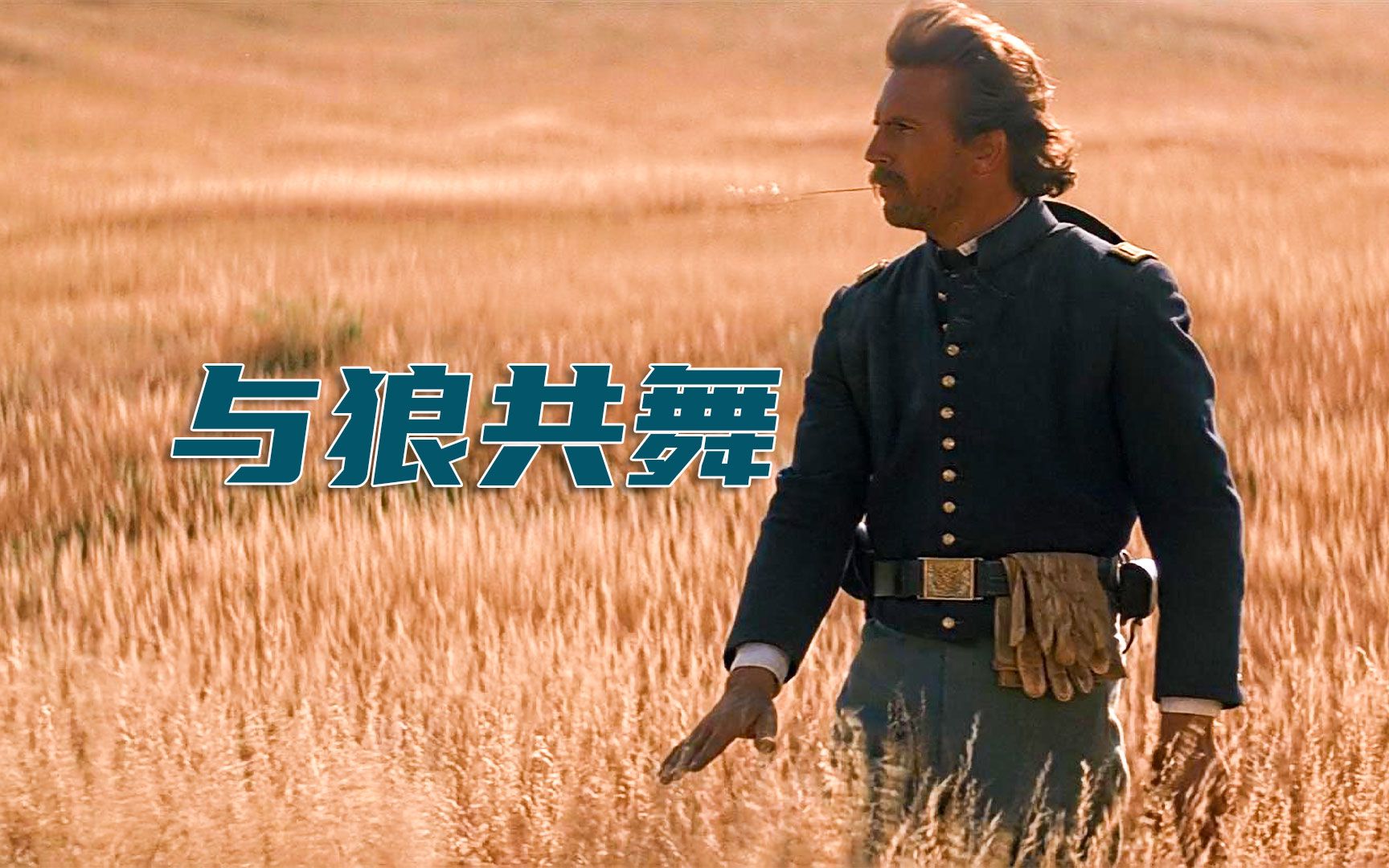 《与狼共舞》史诗级西部大片，讲述印第安被侵略的历史，堪称现实版《阿凡达》
