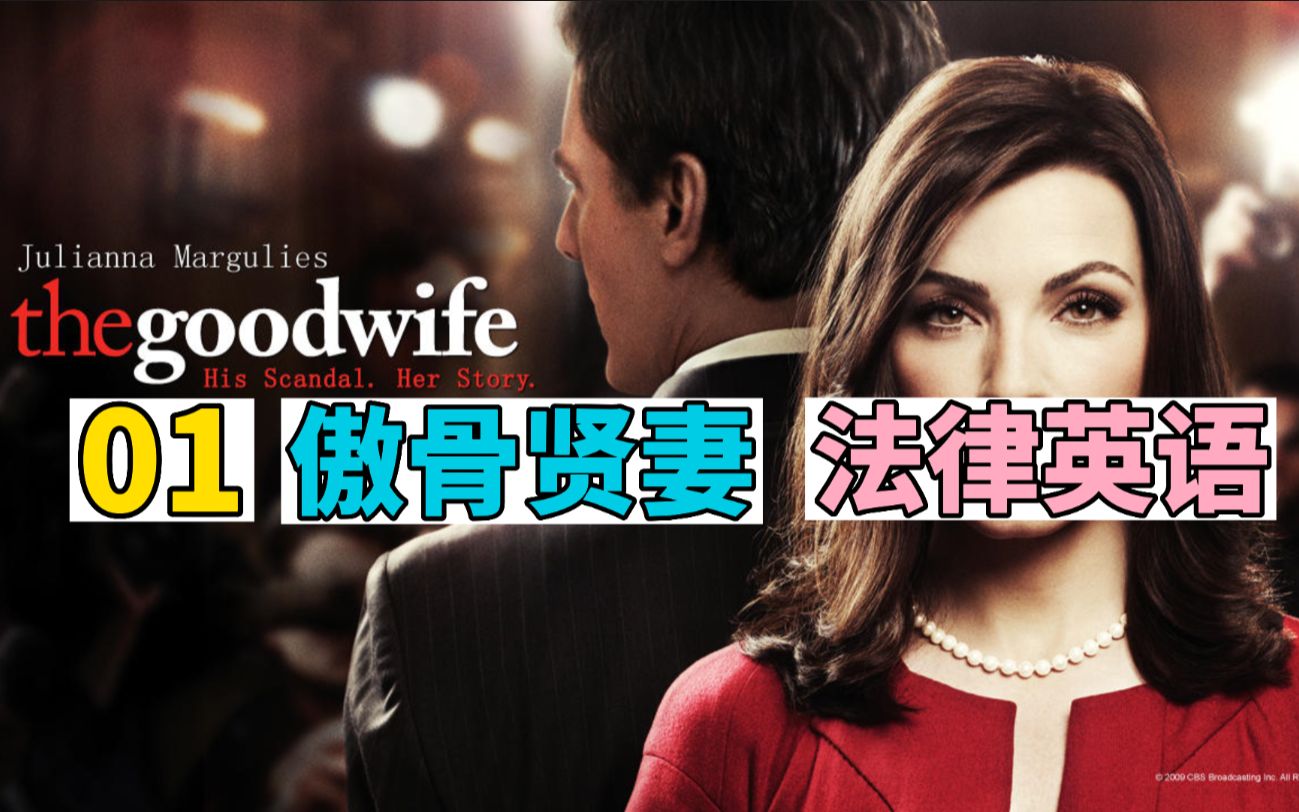 【法律英语】01 跟着律政剧傲骨贤妻Good wife学习法律英语