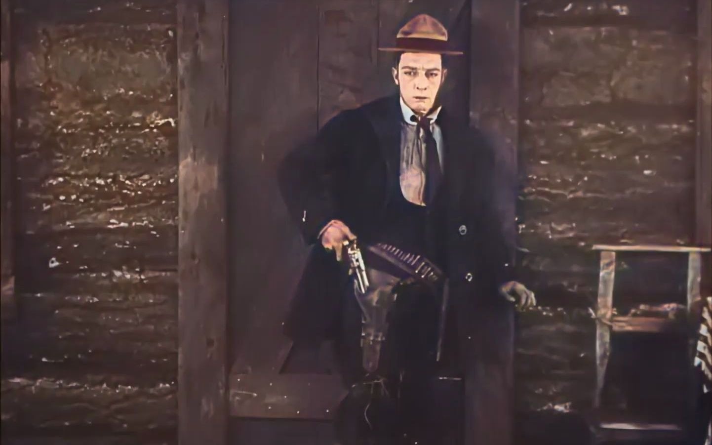 【1080p/上色】巴斯特·基顿 - 冰封的北方 The Frozen North (1922)
