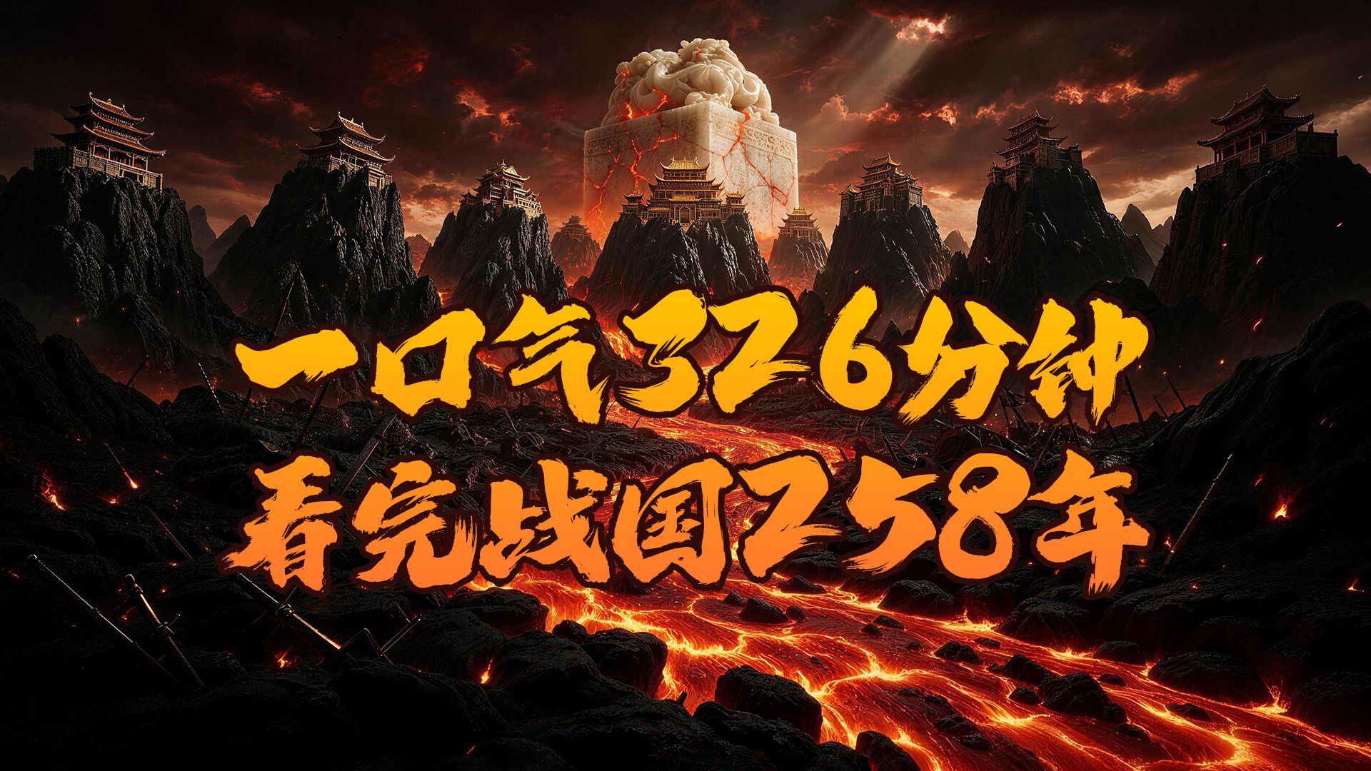 一口气326分钟看完战国258年