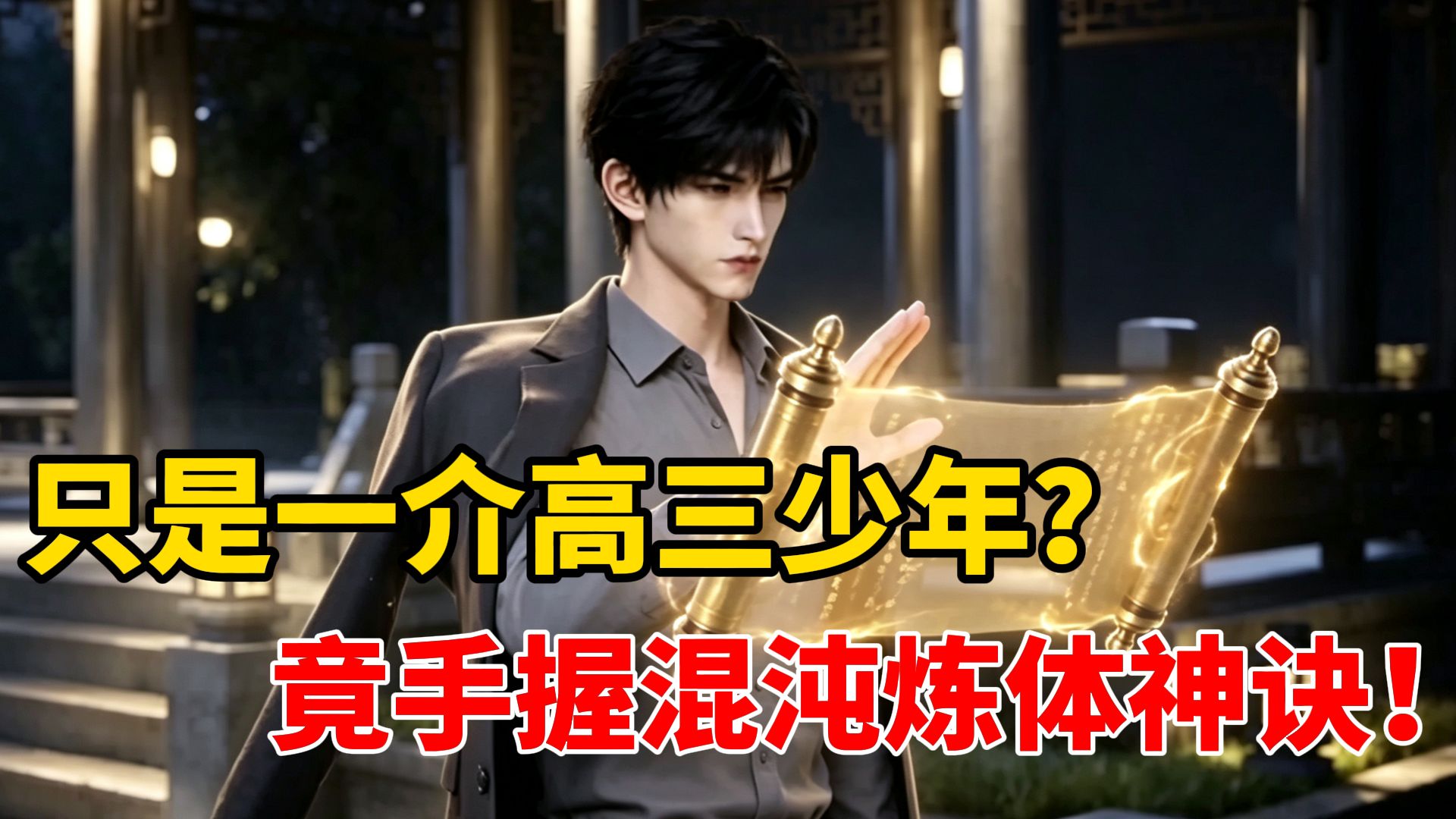 【55小时有声书爽文】只是一介高三少年？竟手握混沌炼体神诀！乃是渡劫归来万界至尊……