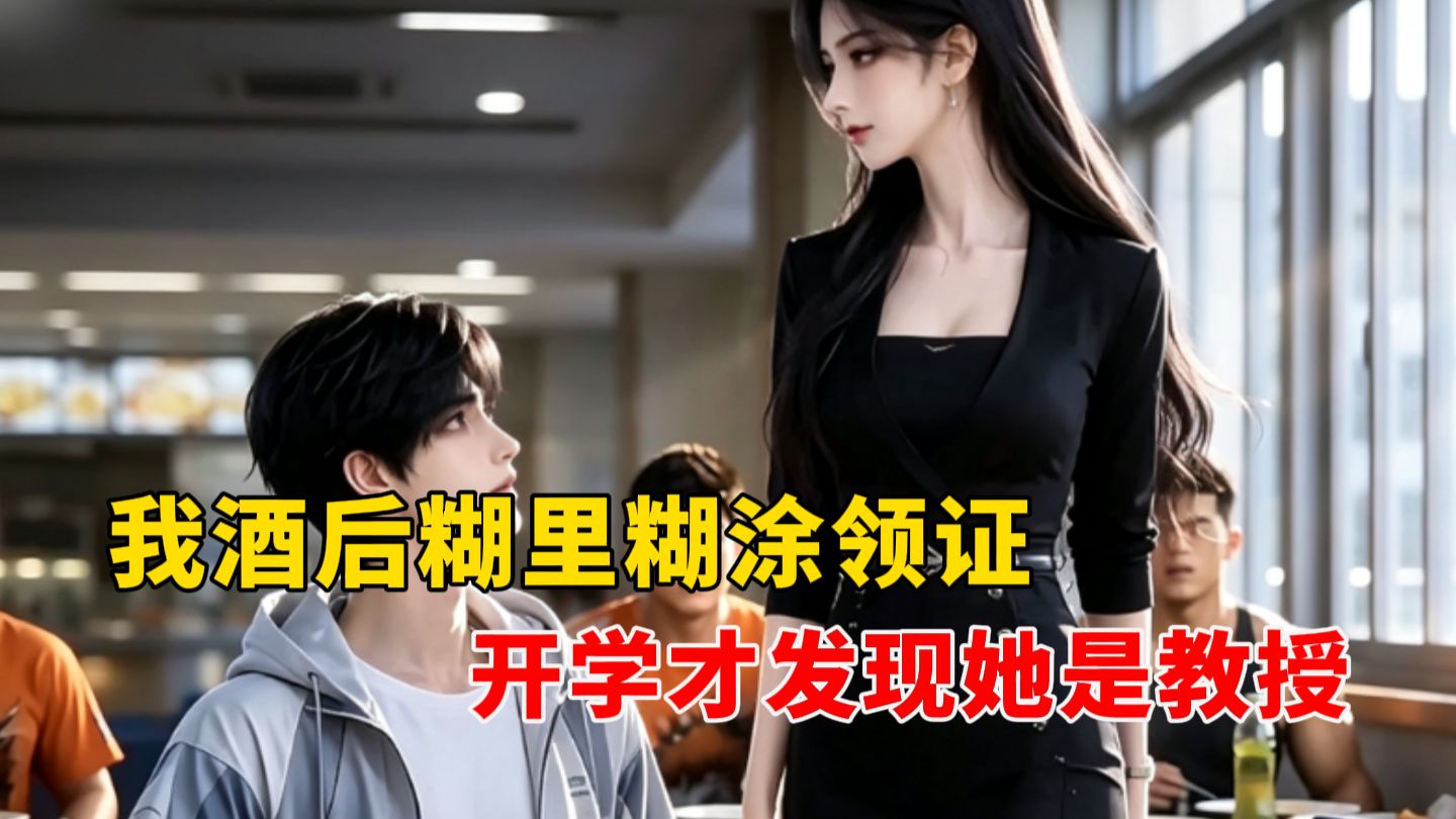 【19小时配音爽文】本以为只是一场酒后邂逅，结果直接和陌生女人领证。开学进教室，看到台上讲课的老婆，我当场傻眼，所有人都想不到高冷教授早已和我成婚。
