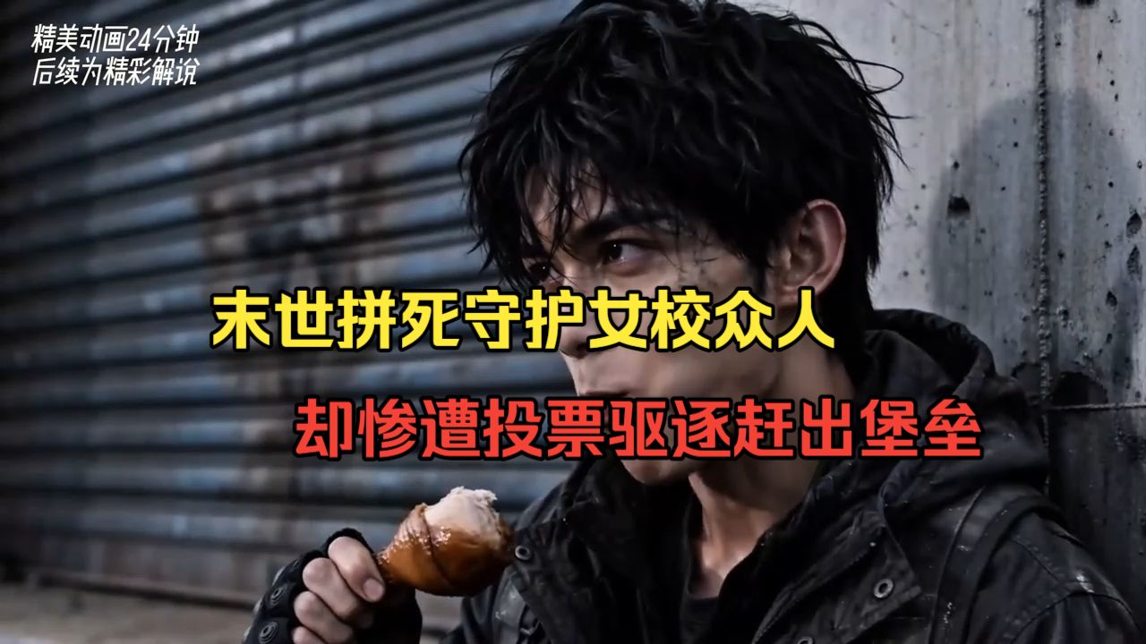 末世拼死守护女校众人，却惨遭投票驱逐赶出堡垒！