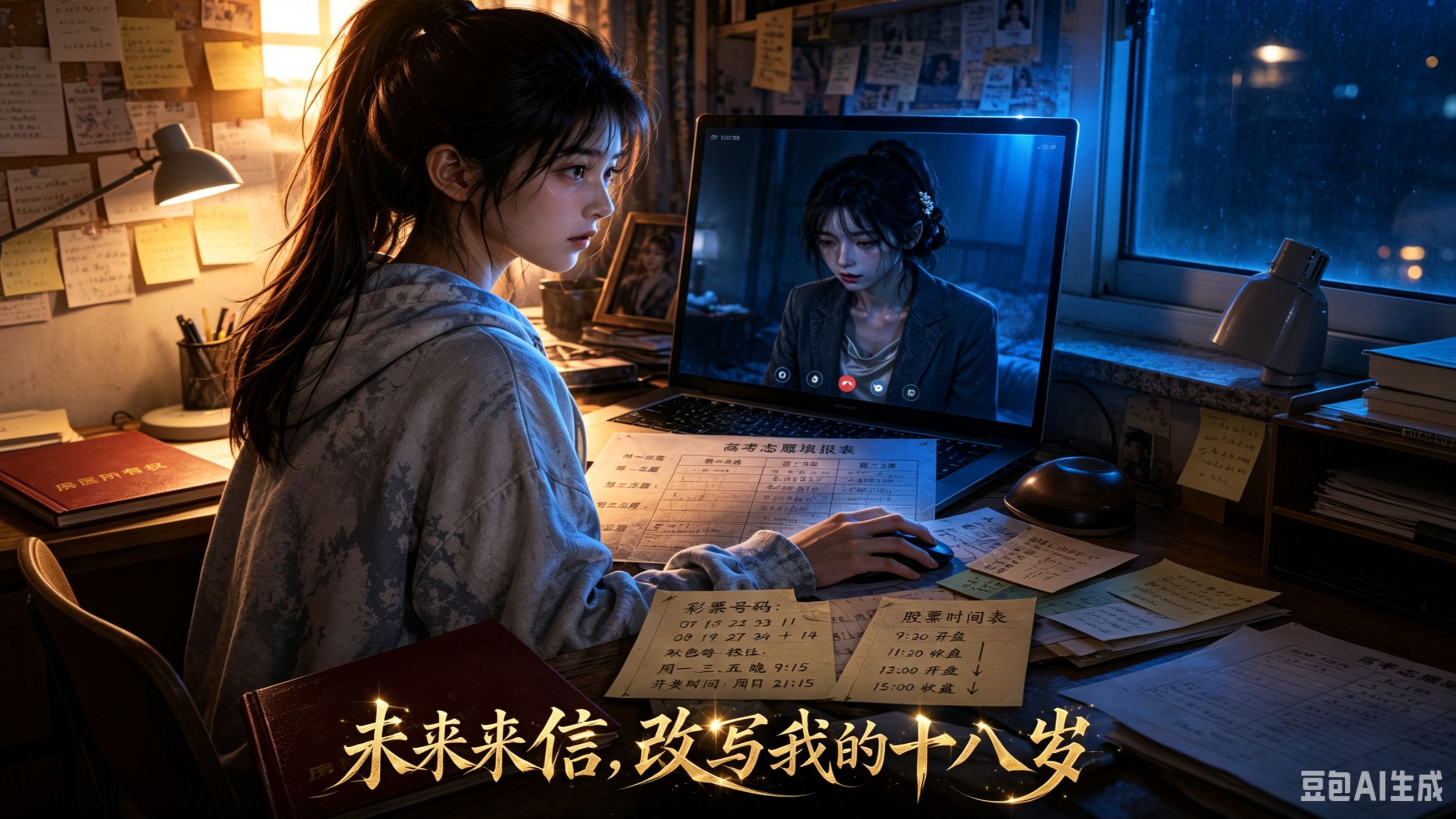 《未来来信，改写我的十八岁》收到未来自己提醒改报名校守老宅，独自安稳完成自我蜕变