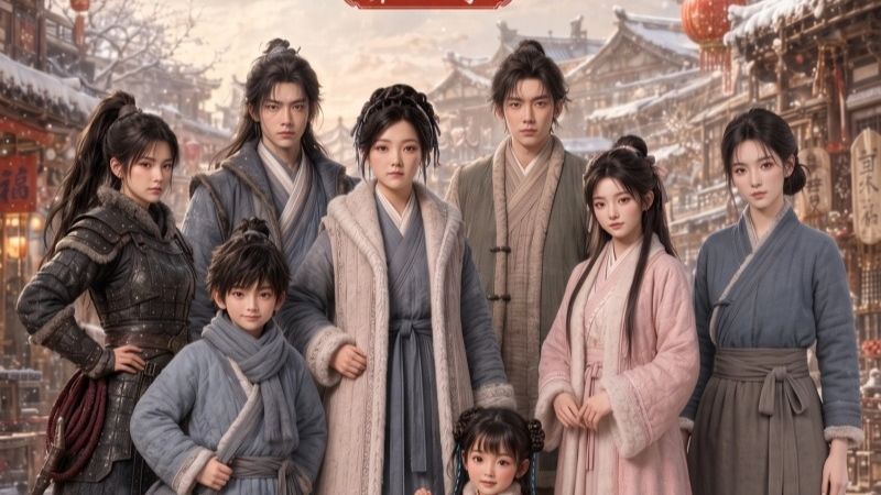 穿成农家祖母，我带四个儿女发家致富第五季！江洛洛带家人开食肆货栈日子越过越有盼头，守望相助走兴旺之路