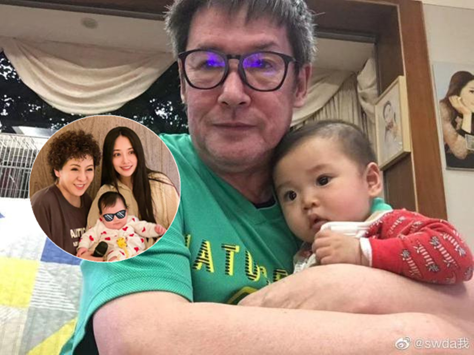 郭碧婷爸爸晒晚餐，给外孙做的辅食疑出镜，或随女儿一起来内地