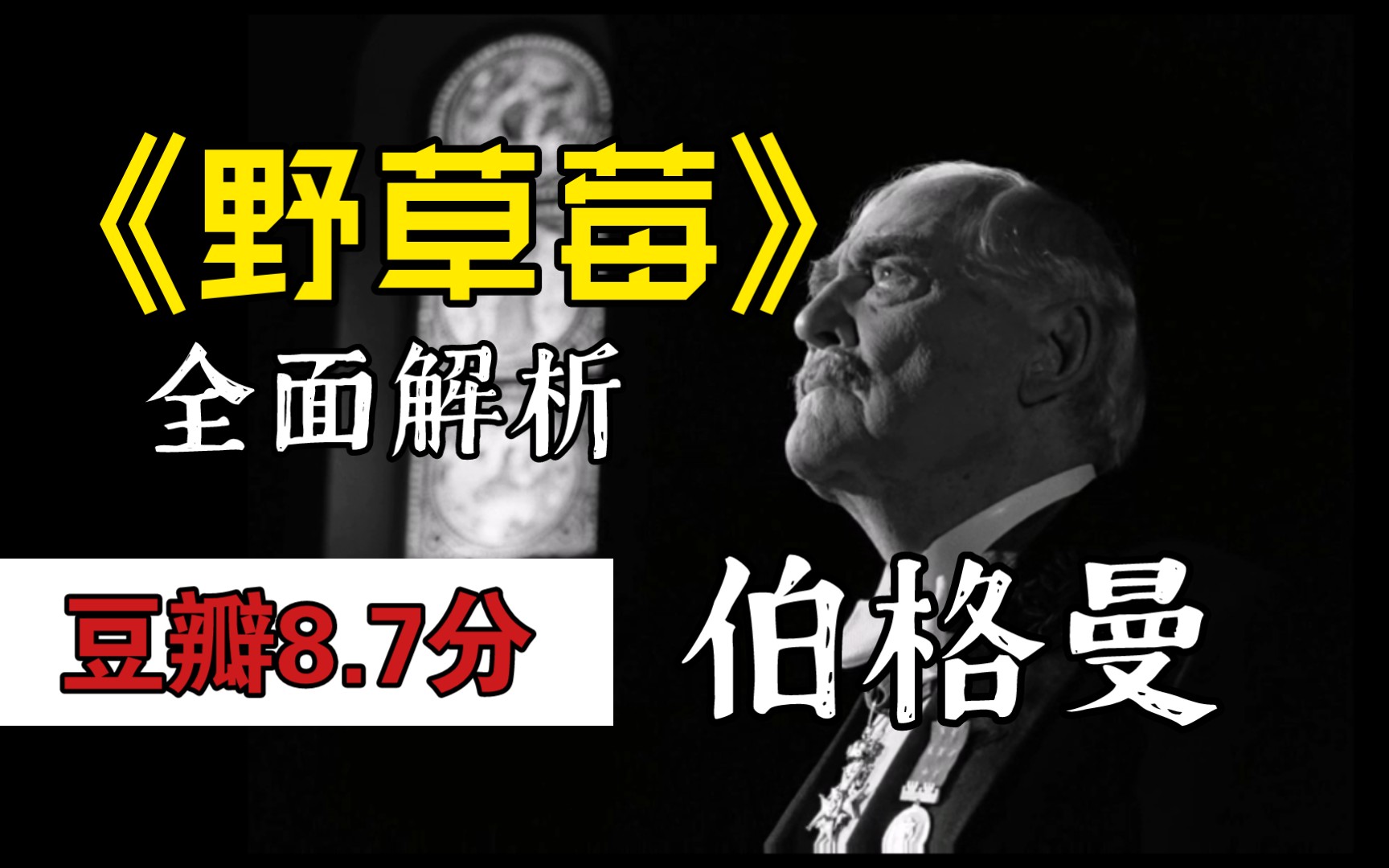 《野草莓》全面解析-永恒的孤独