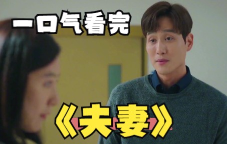 一口气解说完系列：高分韩剧《夫妻》老公偷吃前妻，绿茶小三后悔了