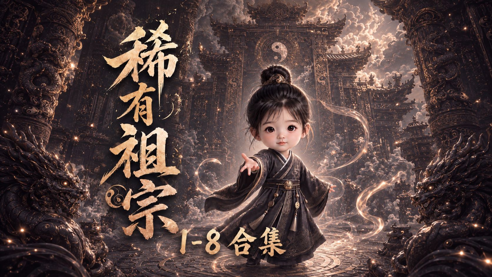 小女孩明明才三岁，可全家人都要喊她姑奶奶。